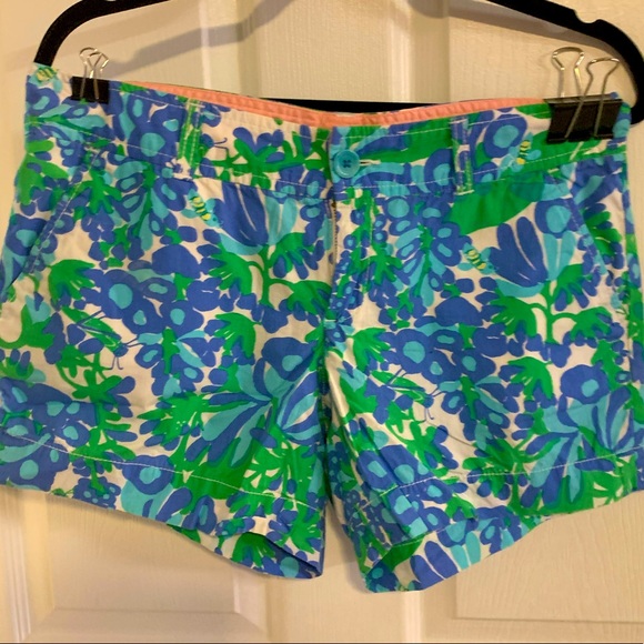 NWOT Lilly Pulitzer Bee In Your Bonnet Short Sz 8 - Picture 1 of 6
